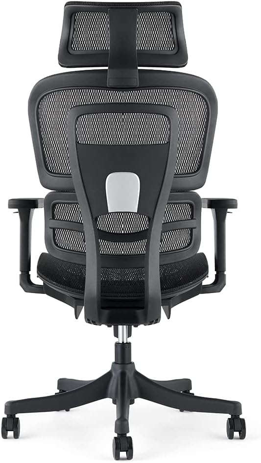 Bureaustoel – Ergonomische Stoel – Bureaustoel Met Netstof – Kantoorstoel – Werkstoel – Verstelbare 3D Armleuningen – Ademend Polyester Mesh