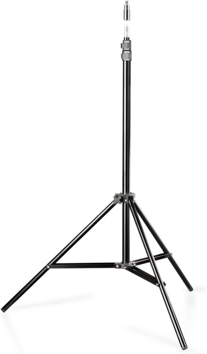 LED Paneellamp Set – Bi-Color Paneellamp – Studiolamp – Videolamp – Fotolamp – 65W, 6000 Lumen, Dimbaar – Lampstatief Tot 260 Cm Met Tas