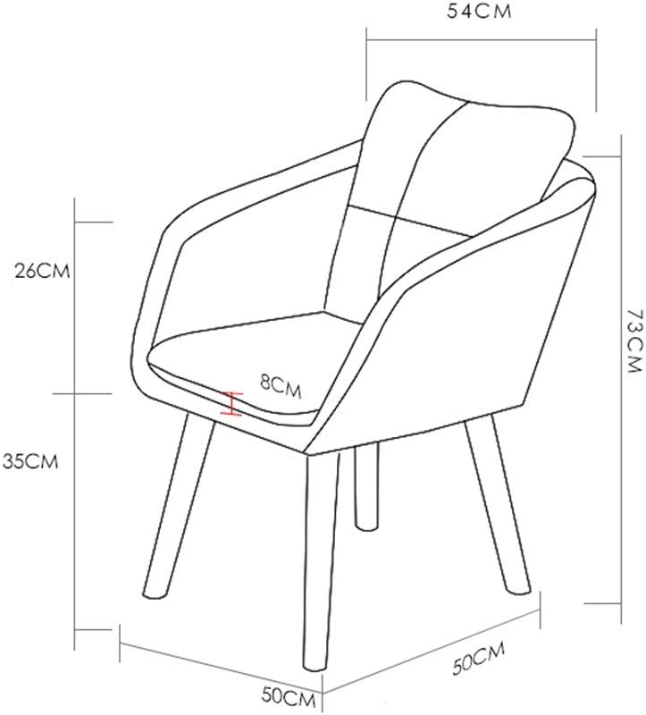 Axdwfd Sun Lounger Lounge Chair, Single Sofa Modern Minimalist Balcony Small Apartment and Cute Girl Heart Small Sofa Living Room Armchair 54x50x73cm (Color : Beige) - QUORE