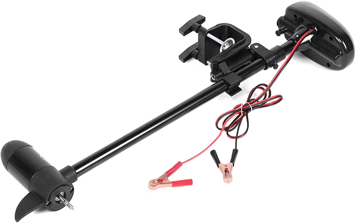 Cocoarm 12V 18lbs Multi Gear Electric Trolling Motor Multi-Speed Control Onkruidloze Propeller Lichtgewicht Draagbare Draagbare voor Kajaks Kleine Boten Opblaasbare Boten