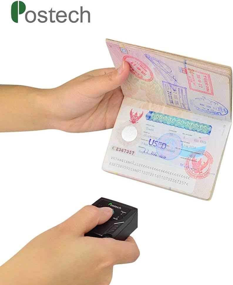 Mrz Code Reader Ms430 Paspoort, Fixed Mount met Ir/Light & AEC | Ocr 2D Qr Barcode Scanner USB Rs232 voor Duty-Free Shop & Travel Agent