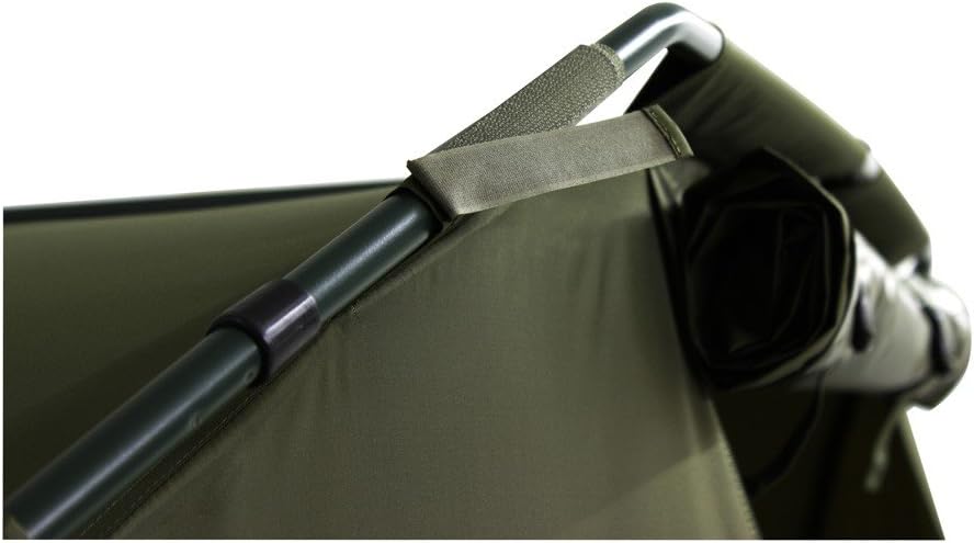 Lucx® Caracal Bivvy Vistent voor 1 tot 2 personen, karpertent, 295 x 290 x 165 cm, 10.000 mm waterkolom, campingtent