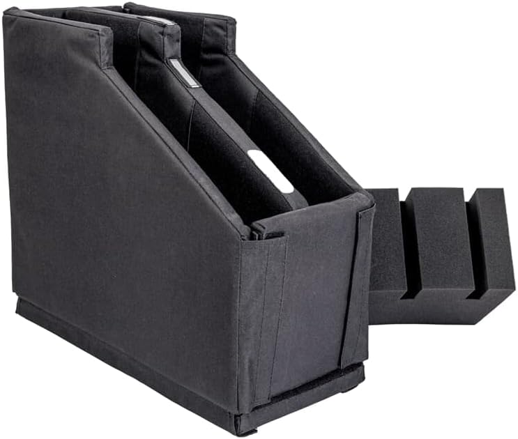 ENKI AMG-2 EXV Double Electric Gitaar Case 3e generatie, zwart, Flight Case