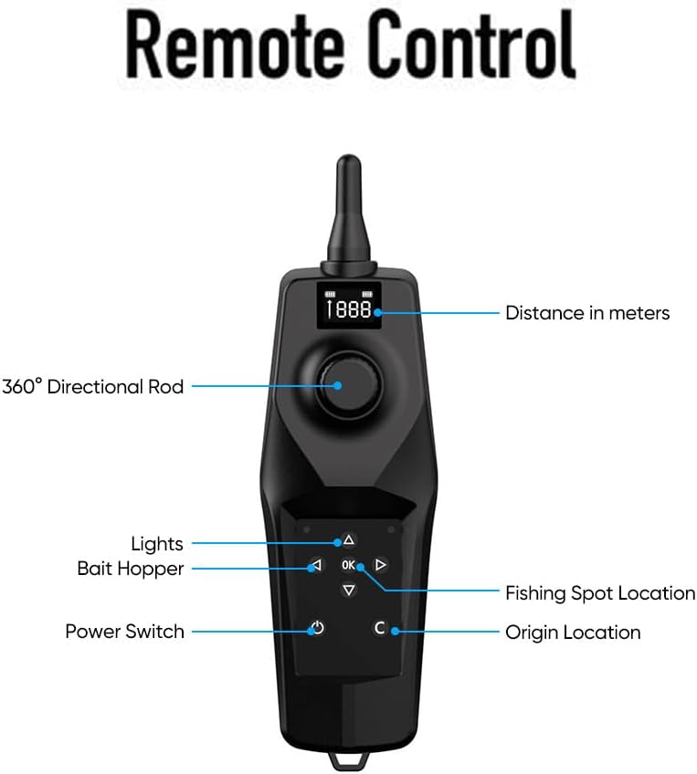 Kavolet GPS Aas Boot 500M RC Voederboot Vissen Lokken Leverboot Draadloze Afstandsbediening 12000mAh Batterij met Grote Capaciteit