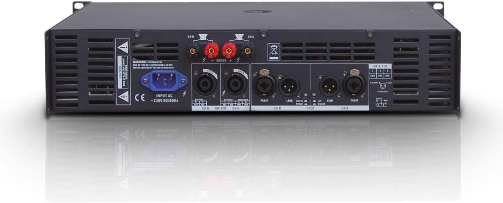 LD Systems Deep2 Series 2x 800W 2Ohm PA Power Amplifier/versterker
