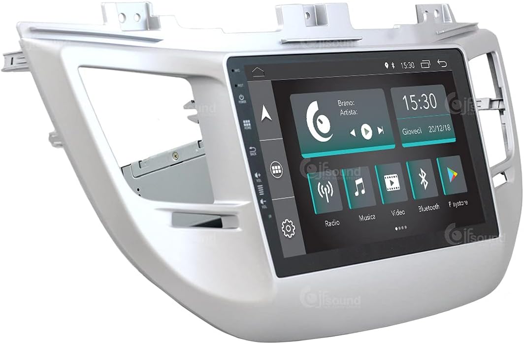 Autoradio Hyundai Tucson – Infotainmentsysteem – Multimedia Speler – Navigatie Systeem – Touchscreen Radio – Android 10 – 9 Inch Display – Bluetooth & WiFi