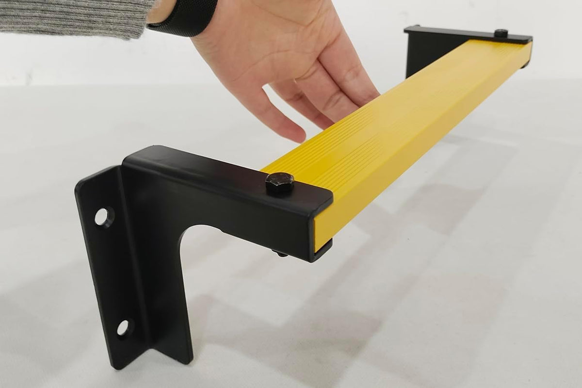 ISOP Wandsporten | 10 Klimsporten | Antislipsporten voor brandtrap | Wandvaste ladder | Zware ladder voor huis | Roestvrij Roestvrij Brandveilig & Extra Stevig | Draaggewicht 213 kg
