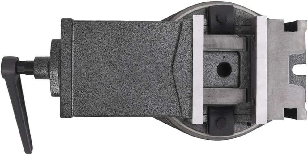 2-Assige Bankschroef – Bankschroef – Werkbankklem – Klemmen – Gietijzeren Bankschroef – Bekbreedte 160 mm – Kantelbaar 0-90° – Verstelbare Hoogte 200-430 mm