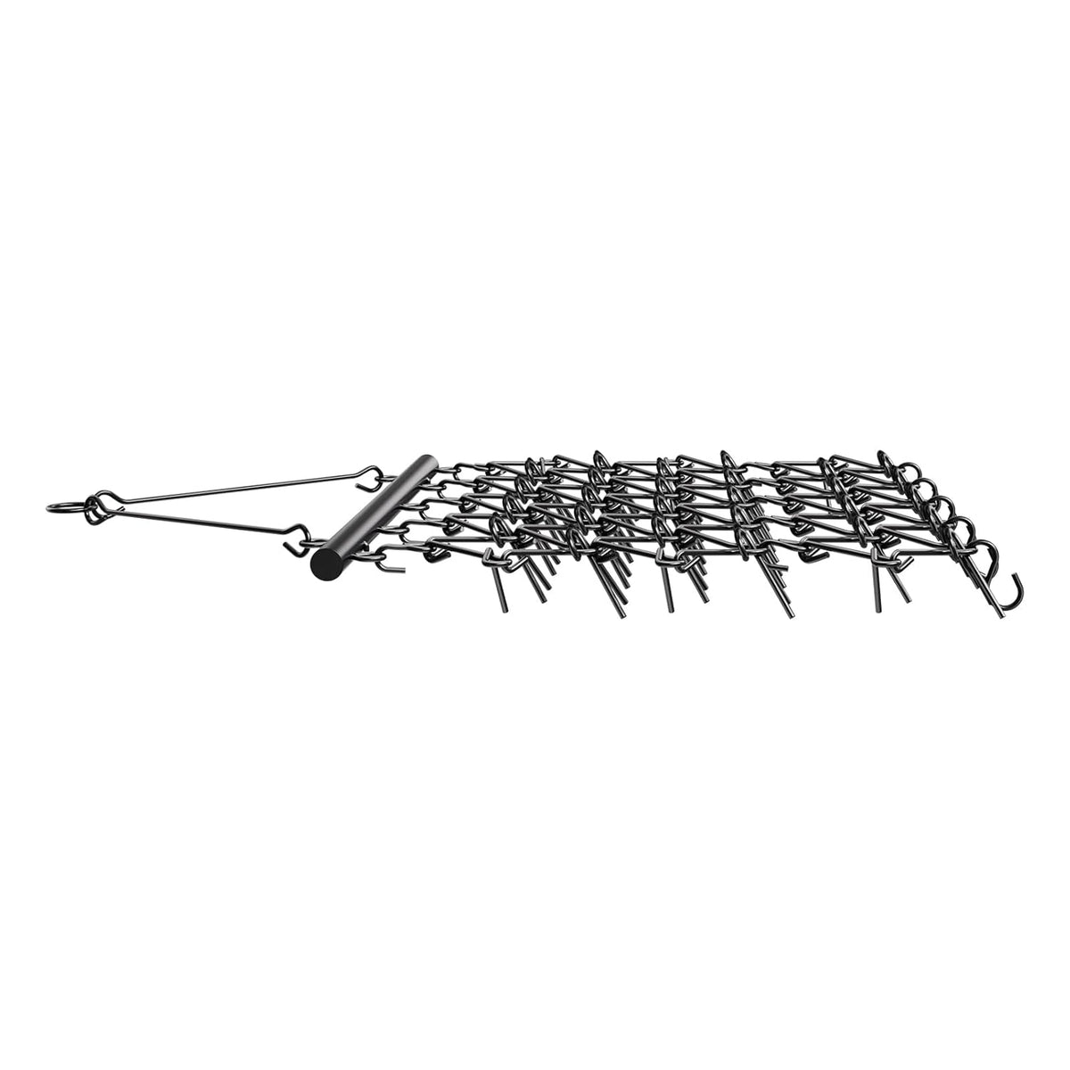 VEVOR Meadow harrow, 178 x 147 x 11 cm, 60 tooth pasture drag, suitable for ATV and UTV tractors, for soil preparation, sowing, grading landscapes and maintenance of gravel driveways
