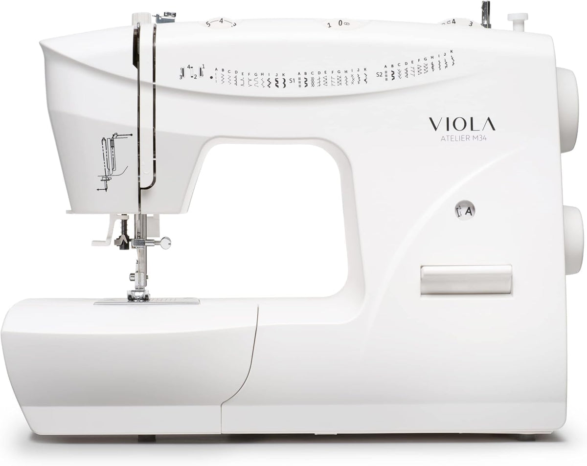 Naaimachine – Stikmachine – Huishoudnaaimachine – Complete Naaimachine – Naaimachine Met Accessoires – 34 Steken – Geschikt Voor Dikke Stoffen