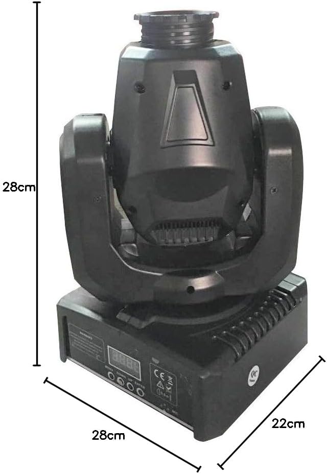 LED bewegende hoofdverlichting 30W met 7/12 DMX512 kanalen, dj lichtdisco, verjaardagsfeestje, Halloween, bruiloft, kinderfeest, Kerstmis
