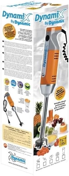 Dynamix roestvrijstalen staafmixer, 200 watt, oranje