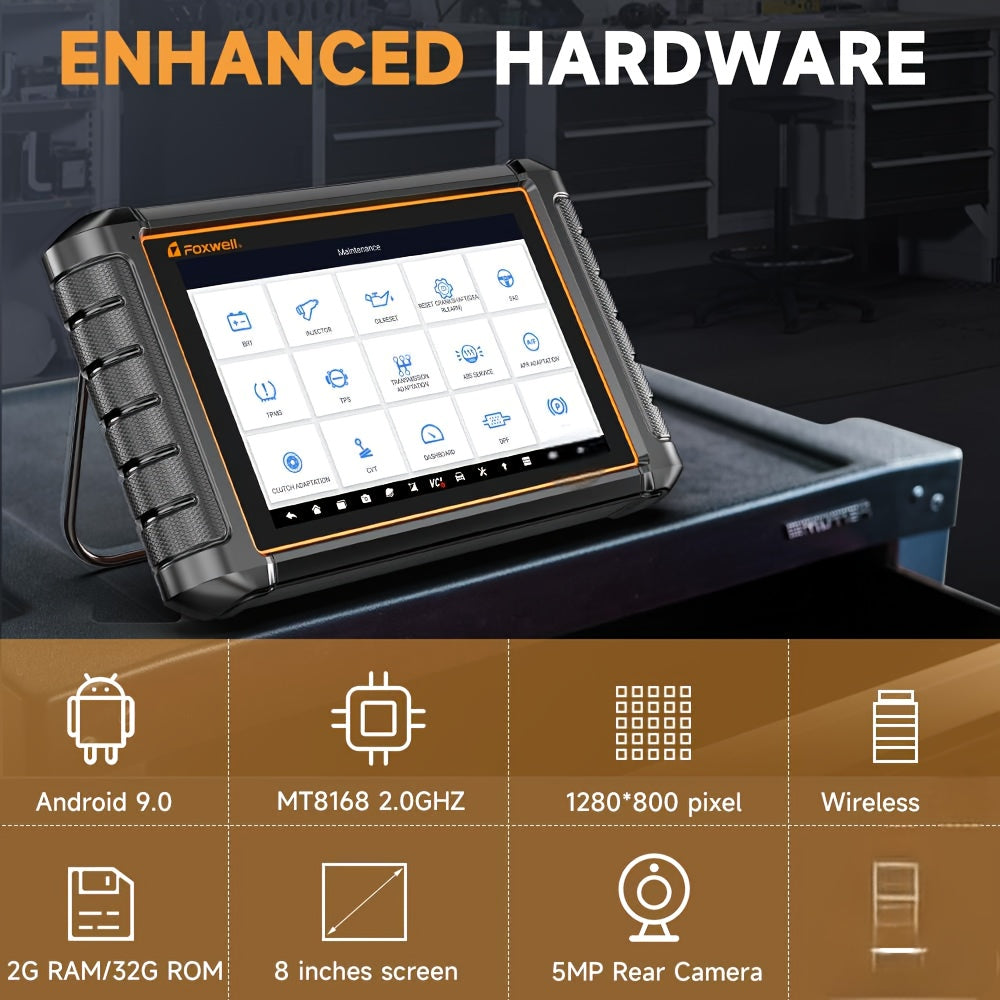 OBD2 Scanner – Autodiagnose Tool – Foutcode Lezer – Diagnose Scanner – Auto Scanner – Bi-directioneel Testen – USB Aansluiting Zonder Batterij