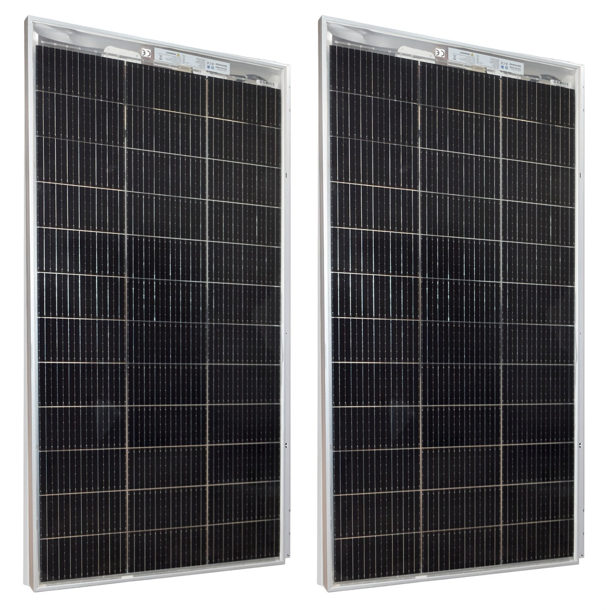 120W Zonnepaneel – Solar Paneel – Photovoltaïsch Paneel – Rigid Zonnepaneel – Transparant Zonnepaneel – Monokristallijn Silicium – Compact & Licht Gewicht – Inclusief 90cm Kabel