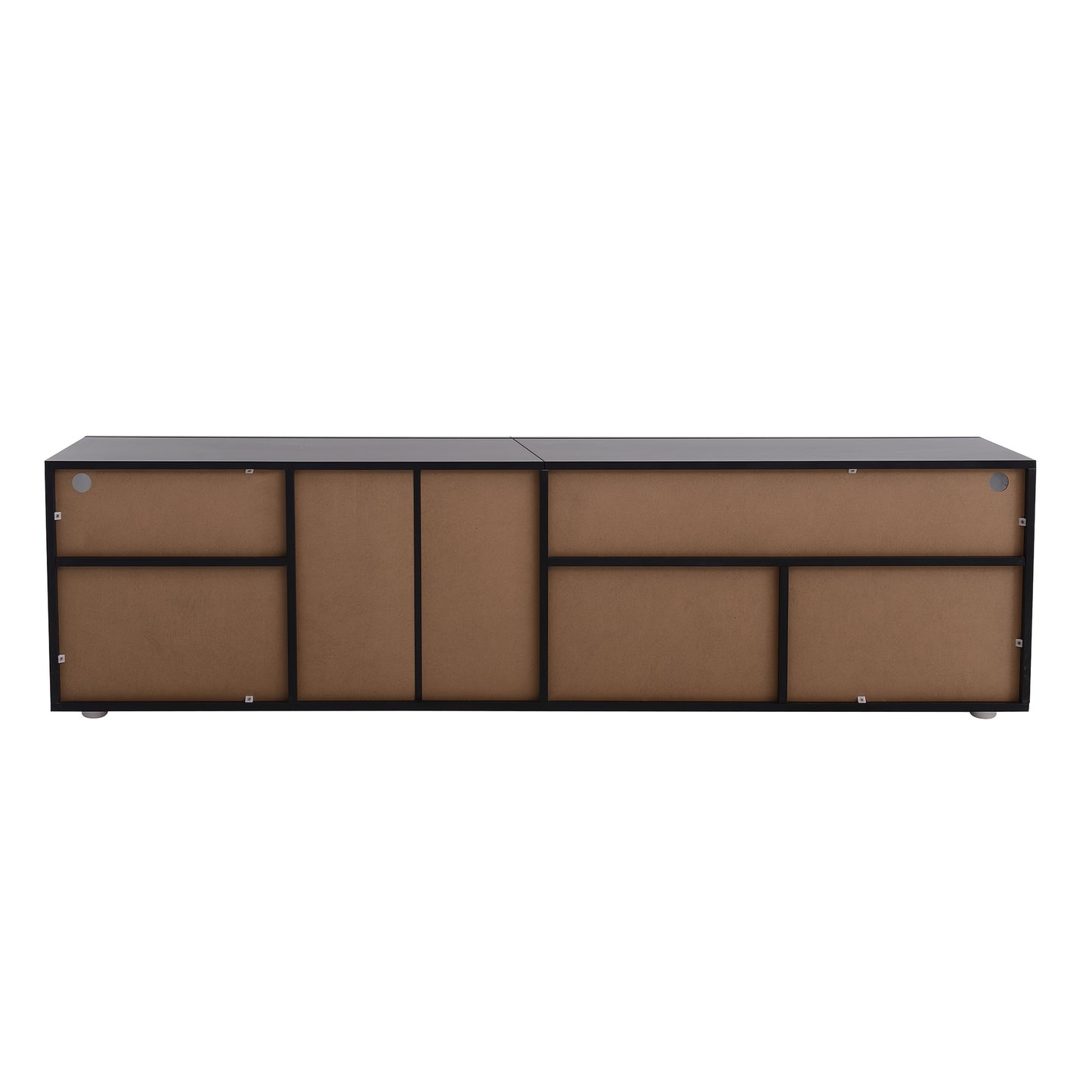 Black Modern TV Cabinet with Bright Panels, Living And Dining Room 180cm, Tv Stand With Storage, Hanging Tv Stand On Wall, Media Console Long And Slim, Tv Wall Unit, Tv Unit Wall Panel, Wall Units Tv, Corner Tv Display, Large