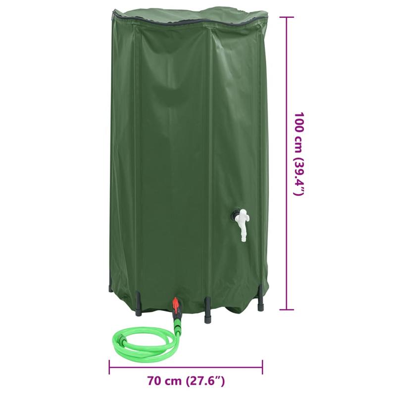 Water tank with foldable tap 380L PVC The water tank is an ideal water treatment device and an efficient circulating water treatment system. It is easy to operate, flexible and., Outdoor Water Supply, Water Storage Solution,