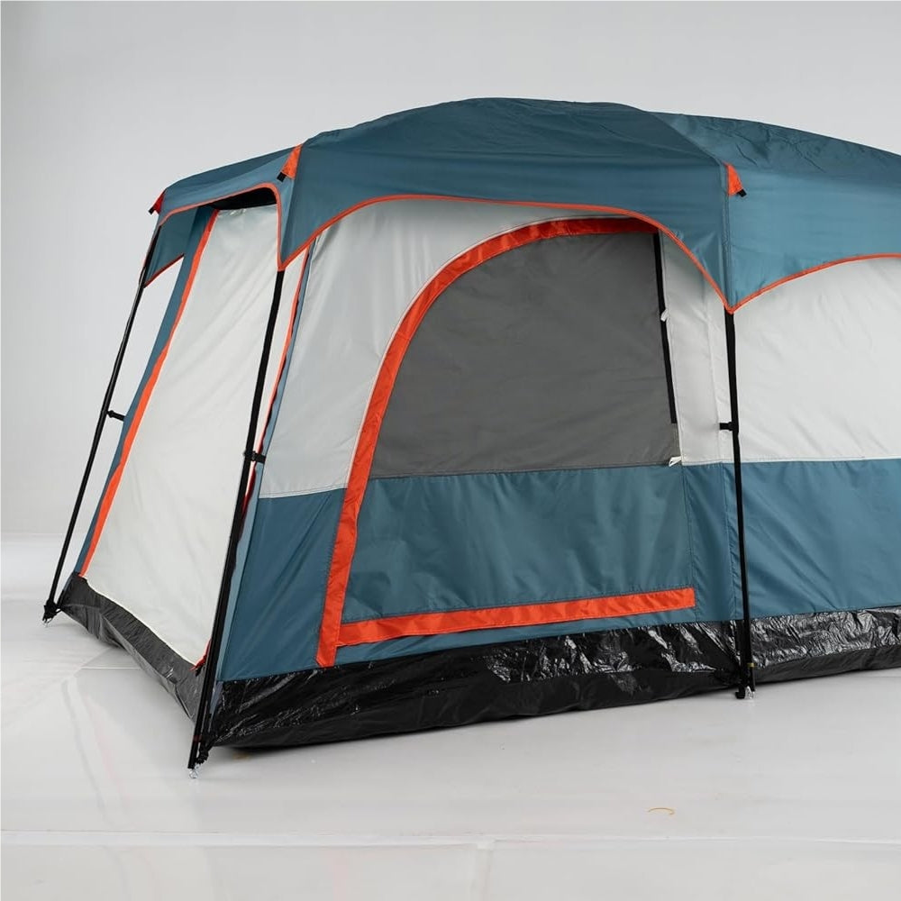 Kampeertent – Familie Tent – Tunnel Tent – Outdoor Tent – Festival Tent – Ruim 4-6 Persoons – Waterdicht Oxford Materiaal – 2-Kamersindeling Met Voortent