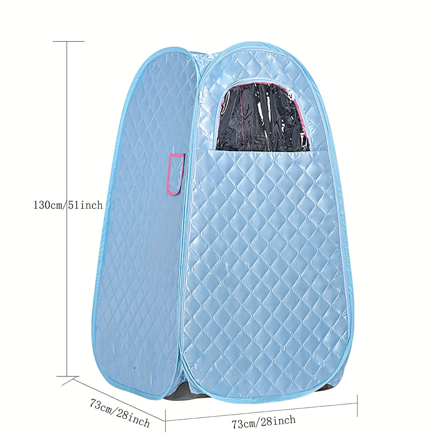 Stoomsauna – Sauna Tent – Thuissauna – Draagbare Sauna – Wellness Tent – Compact Ontwerp – Automatische Veiligheidsuitschakeling – Geschikt Tot 176,78 cm