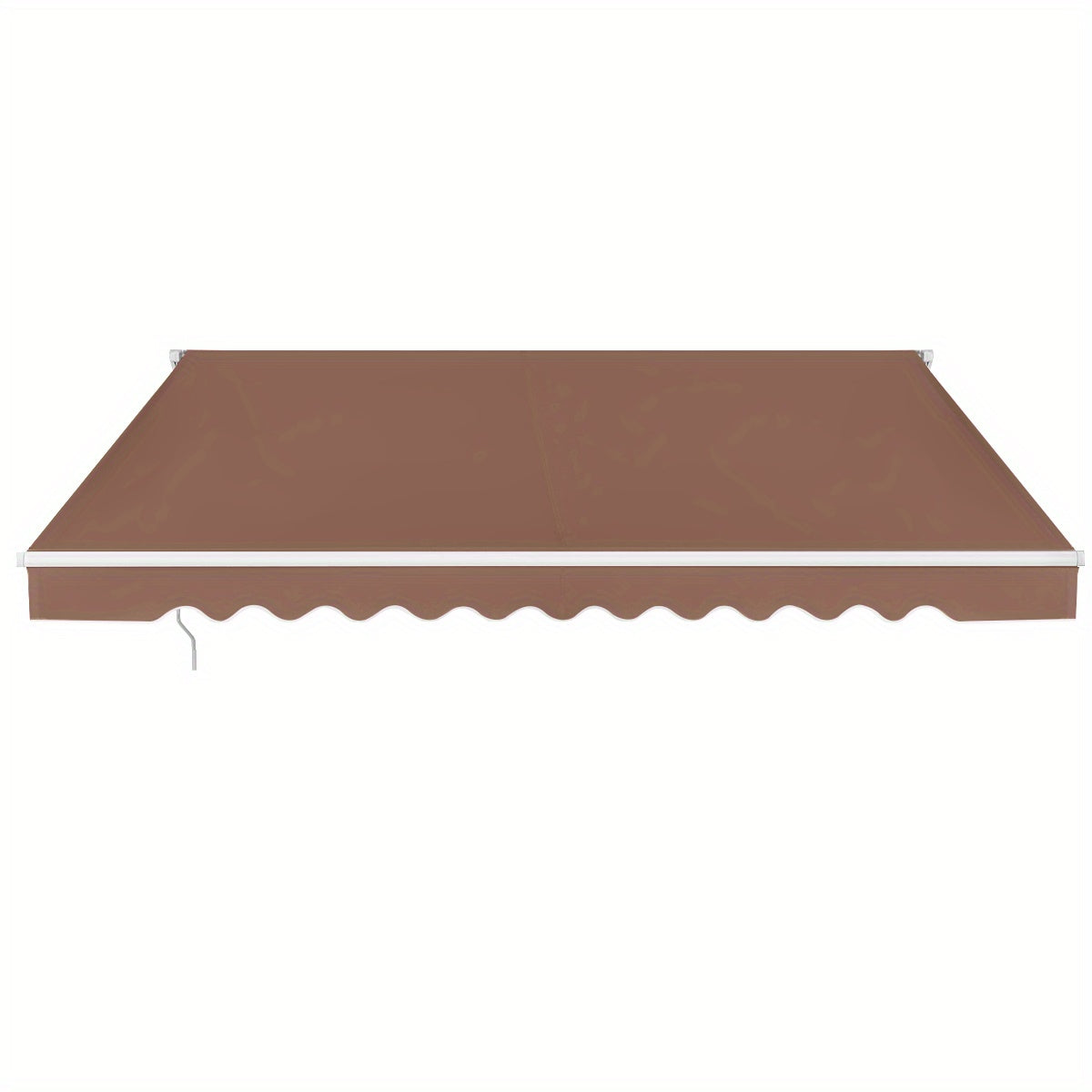 Uitschuifbaar Terraszonnescherm – Terrasluifel – Zonnescherm – Zonwering – Patio Overkapping – Aluminium Frame – 3 x 2,5 m – Verstelbare Hellingshoek 40°-100°