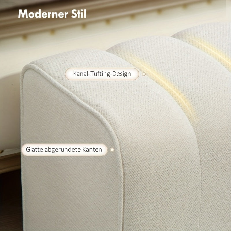 Tweepersoonsbed – Bedframe – Opbergbed – Slaapkamerbed – Ruimtebesparend Bed – Modern Wit – Onderbed Kast En Lades – Grote Opbergruimte – Geschikt Voor Kleine Ruimtes – Eenvoudige Montage
