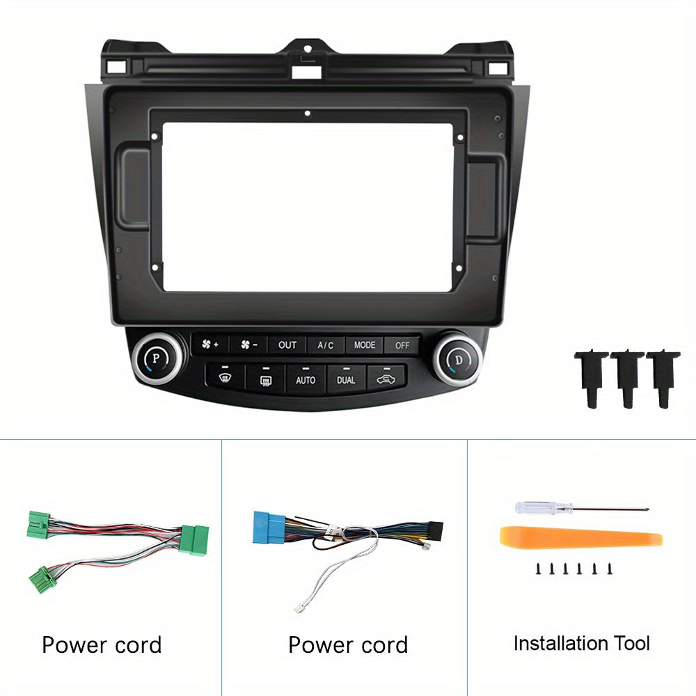 Android autoradio – Double Din radio – Car stereo – Multimedia speler – Navigatiesysteem – 10 inch 1080P touchscreen – Draadloze CarPlay & Android Auto inclusief achteruitrijcamera en microfoon