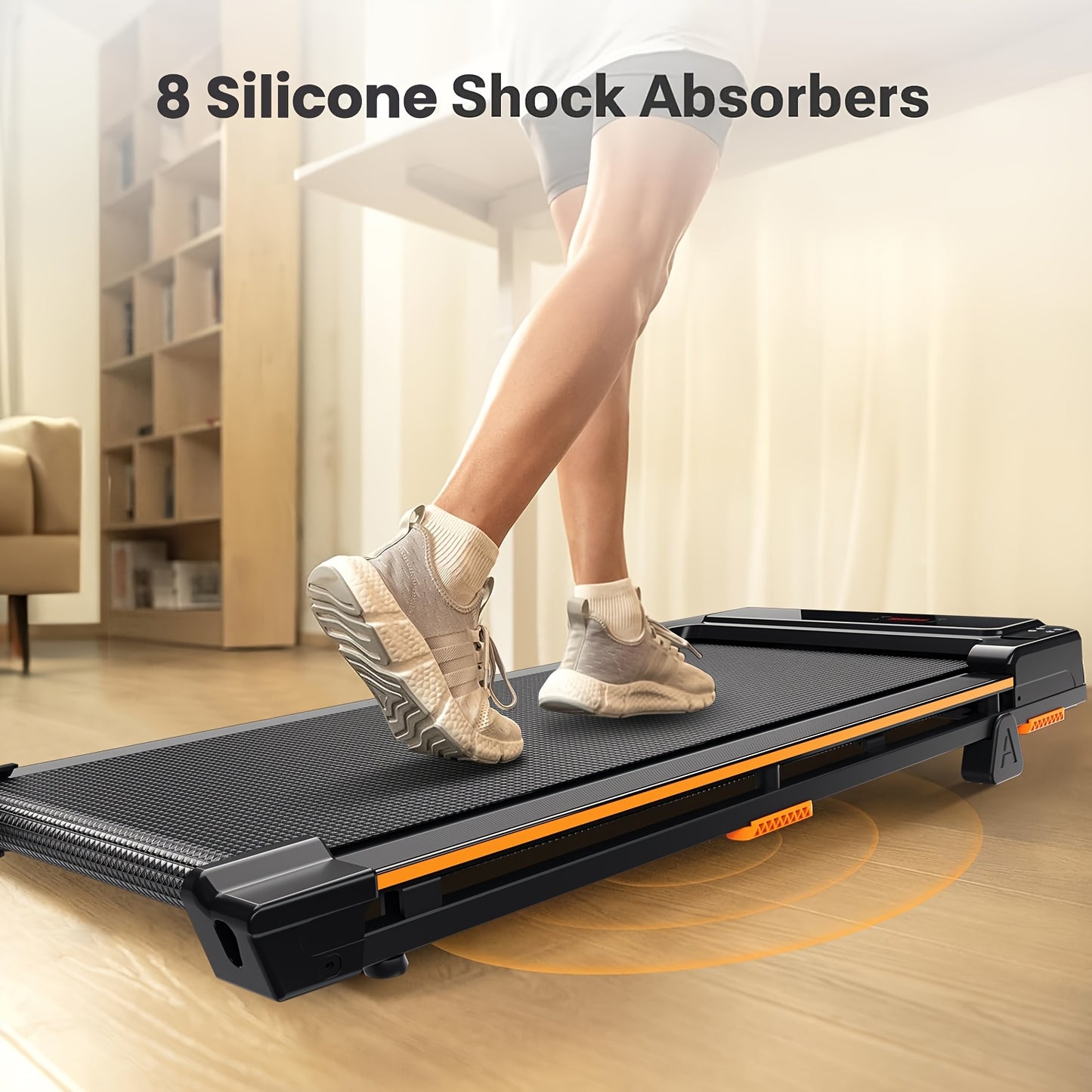 Loopband – Wandelband – Walking Pad – Treadmill – Hometrainer – Inklapbaar En Compact – 0-6 Km/u Met Hellingsfunctie – Draagvermogen 120 Kg