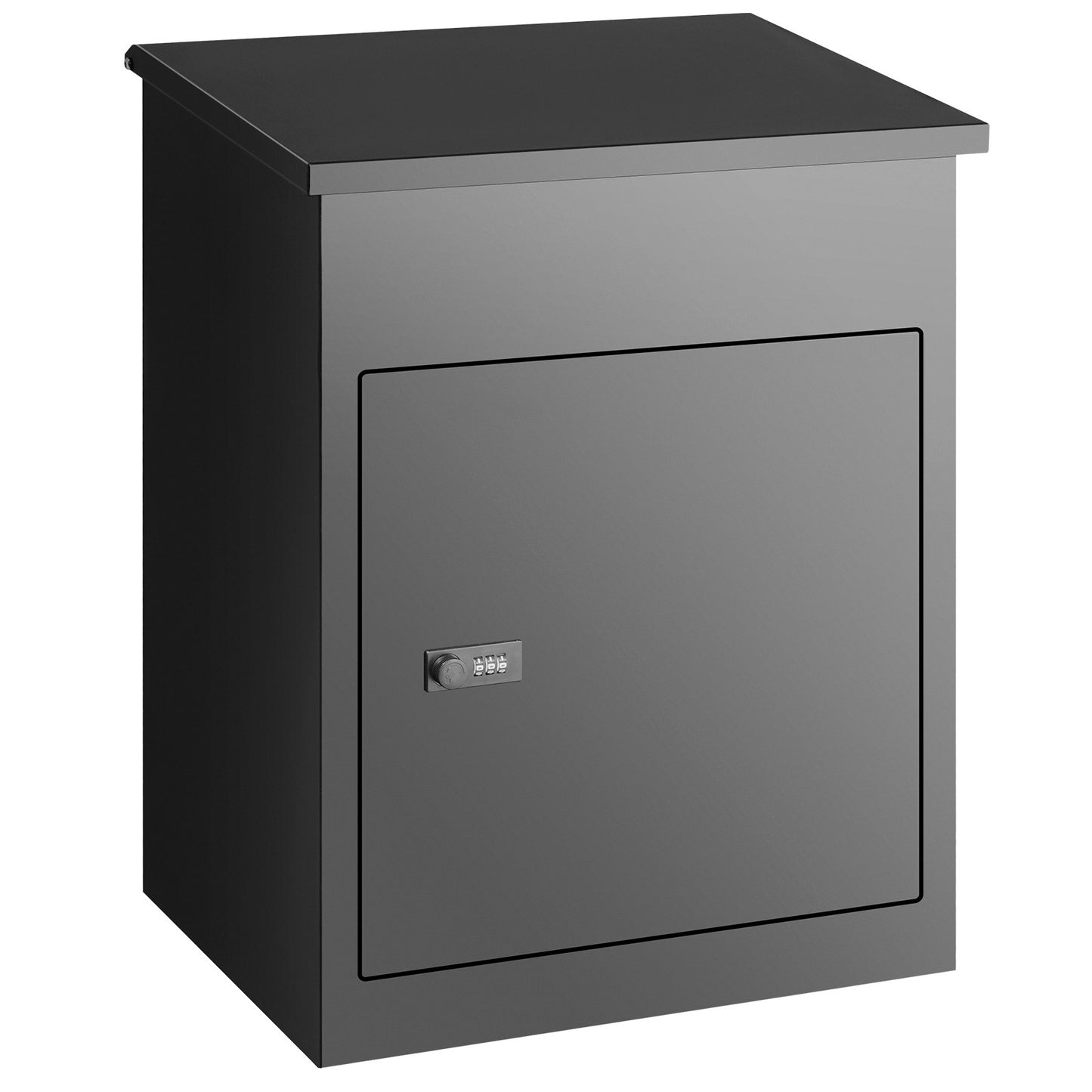 Brievenbus Buiten – Wandbrievenbus – Pakketbrievenbus – Mailbox – Postbus – Gegalvaniseerd Staal – IPX3 Waterdicht – Cijfercode Slot