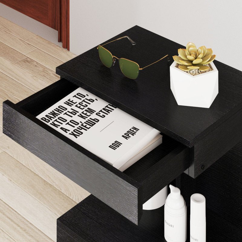 Salontafel – Bijzettafel – Koffietafel – Side Table – Witte Marmerlook – Stalen Frame – Set Van 2 – Compact & Stabiel