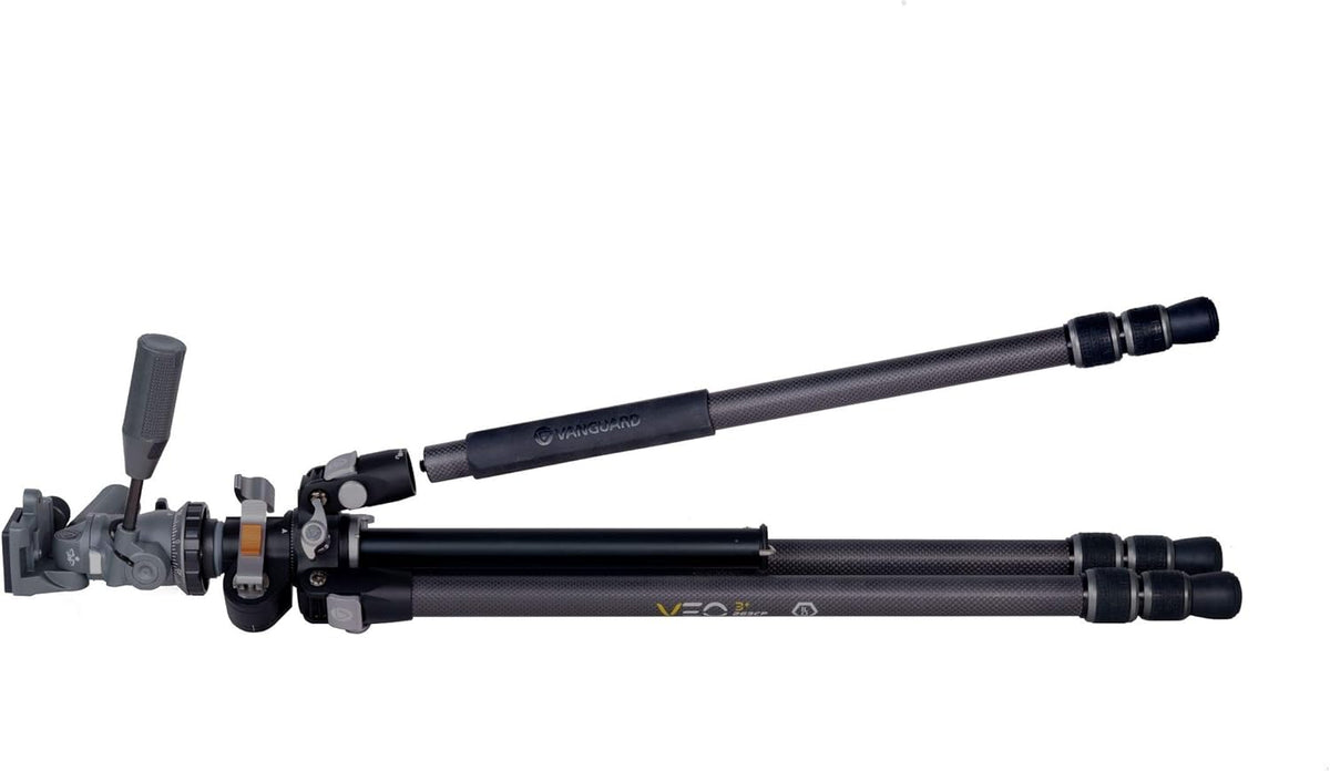 Statief – Driepootstatief – Fotostatief – Camerastatief – Carbon Statief – Multihoek Middenkolom – Arca-Compatibele 3-Weg Kop