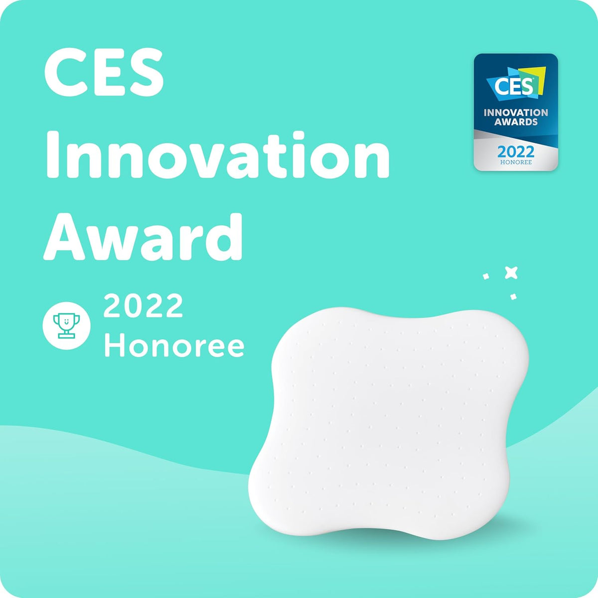 CuboAi Sleep Sensor Pad - Real-time baby microbeweging tracking & bewegingsdetectie met proactieve AI babyveiligheidswaarschuwingen, contactloos | Moet worden gecombineerd met CuboAi slimme babyfoon