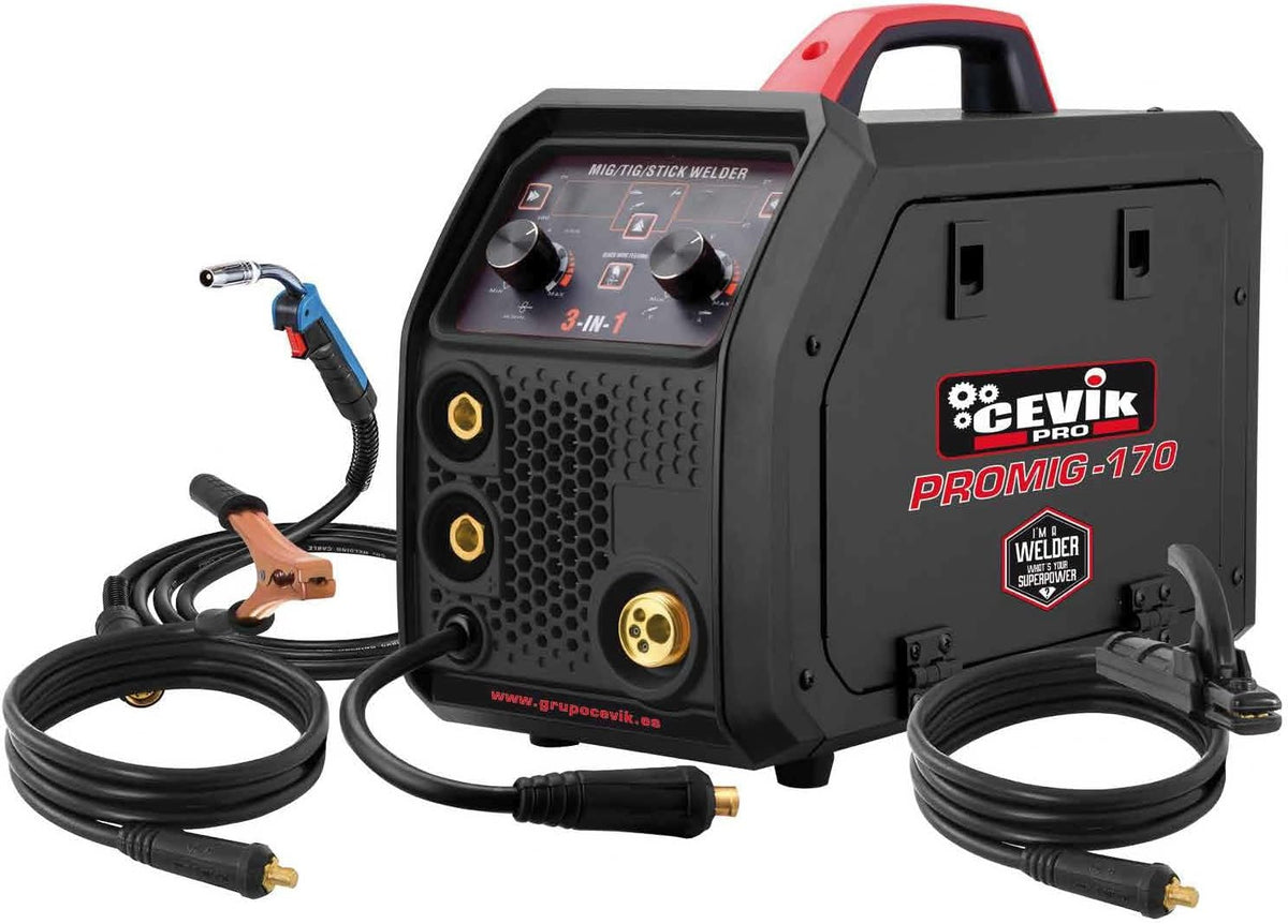 CEVIK PRO CE-PROMIG170 3-in-1 MIG/TIG/MMA160 inverteruitrusting