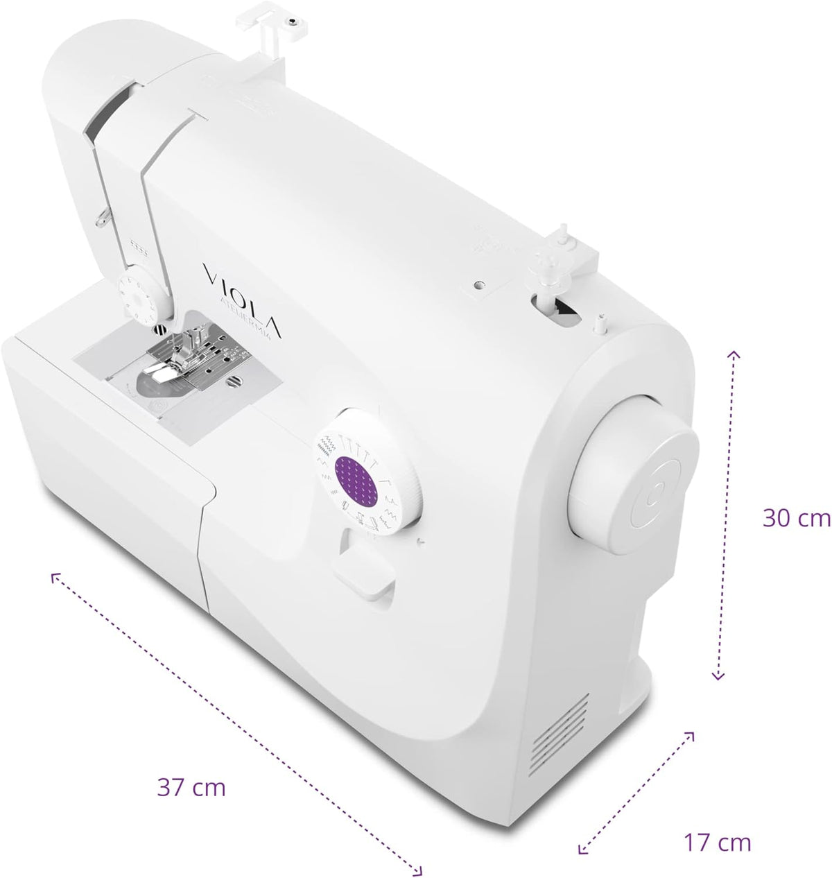 Naaimachine – Stikmachine – Hobbynaaimachine – Huishoudnaaimachine – Naaimachine Voor Beginners – 14 Steken – Automatische Naaldinrijger