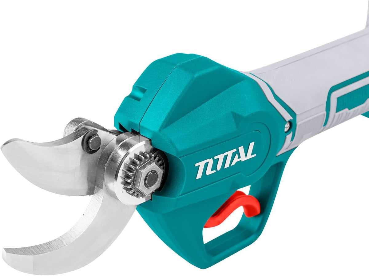 TOTAL - P20S 20V Draadloze Elektrische Snoeischaar - Heggenschaar en Boomtrimmer - Ideaal voor Tuinen - Maximale Snijcapaciteit: 30 mm - Borstelloze Motor - Accu Niet Inbegrepen
