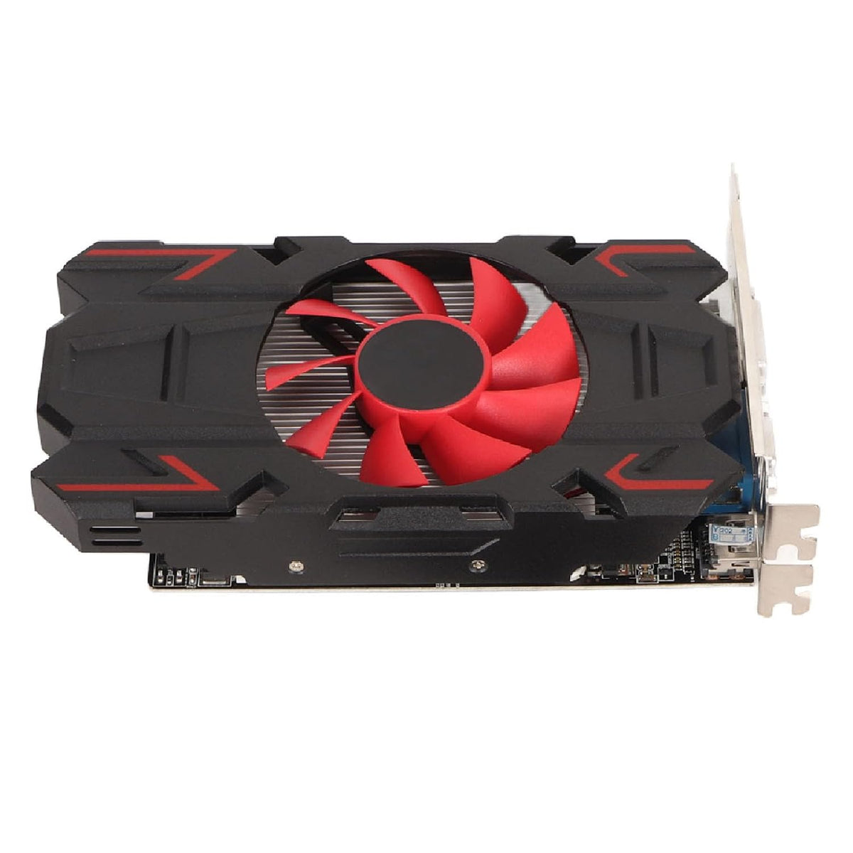 HD7670 4GB Grafische Kaart, DDR5, 128bit, PCI Express 2.0 16X, 650/1800MHz, 2560x1600, Desktop Pc-gamingvideokaart met HDMI-, DVI- en VGA-poorten (HD7670 4 GB DDR5)