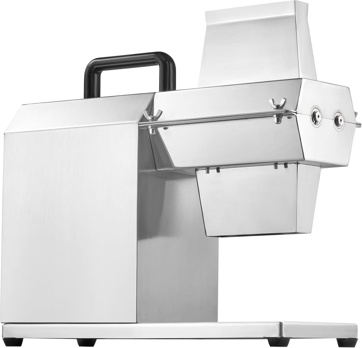VEVOR Elektrische vleesklopper, vleesmaler, 450 W, met 54 roestvrijstalen messen, professioneel vleeshamer gereedschap, 415 x 170 x 420 mm, voor atomatisch varkensvlees, rundersteakklopper, keukenhulp
