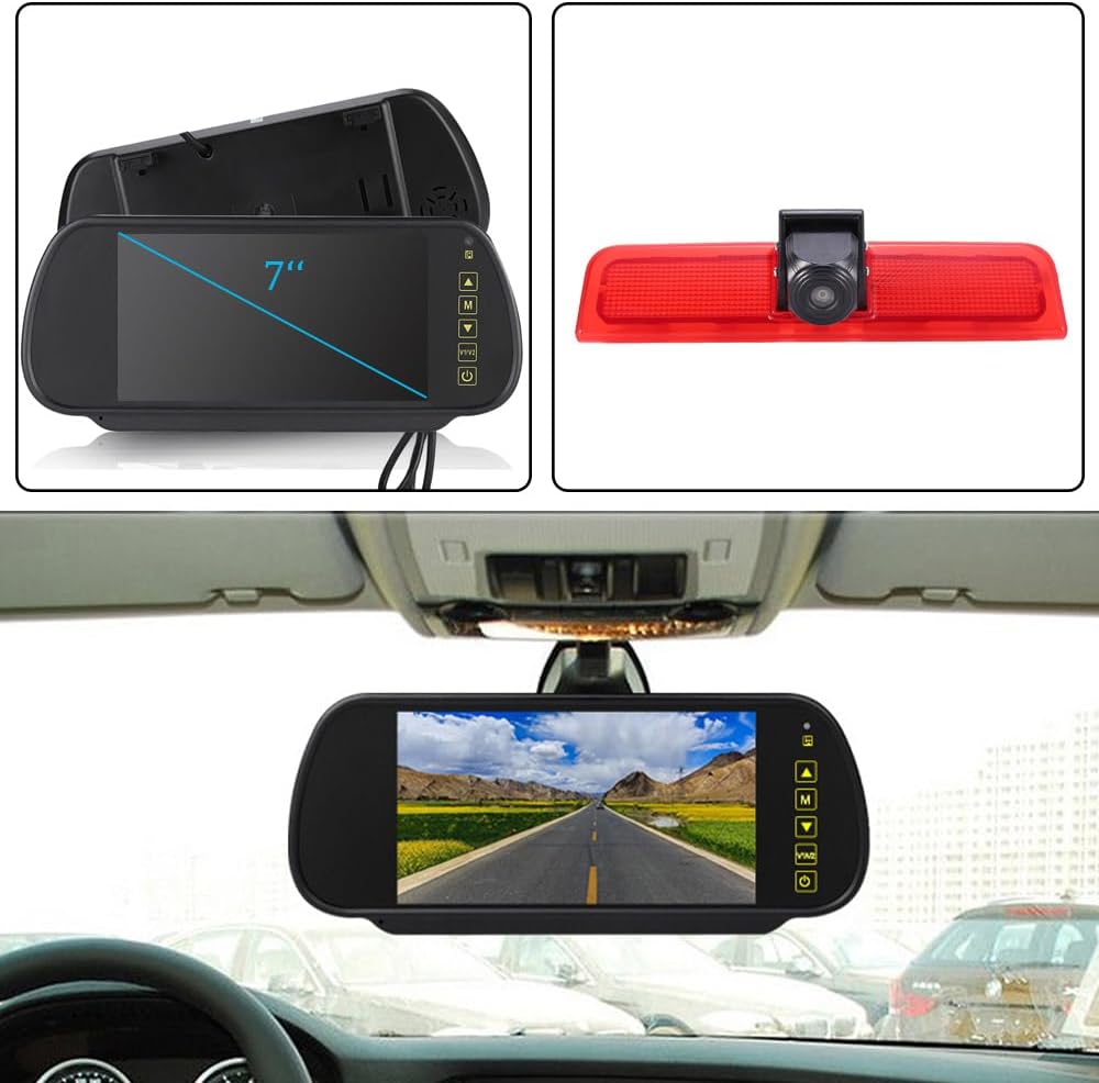 HD Auto Transporter 170 ° Remlicht Achteruitrijcamera Achteruitrijcamera met Hoek Verstelbare Vervanging voor V W Caddy Life 2K Facelift III Kasten 2KA Kombi Cross maxi TDI