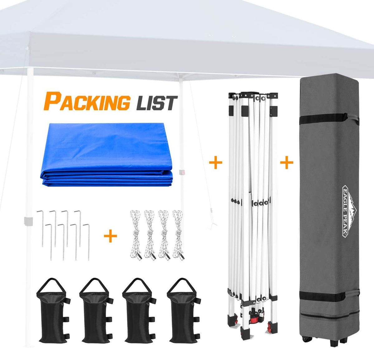 EAGLE PEAK 3m x 3m pop-up luifel tent