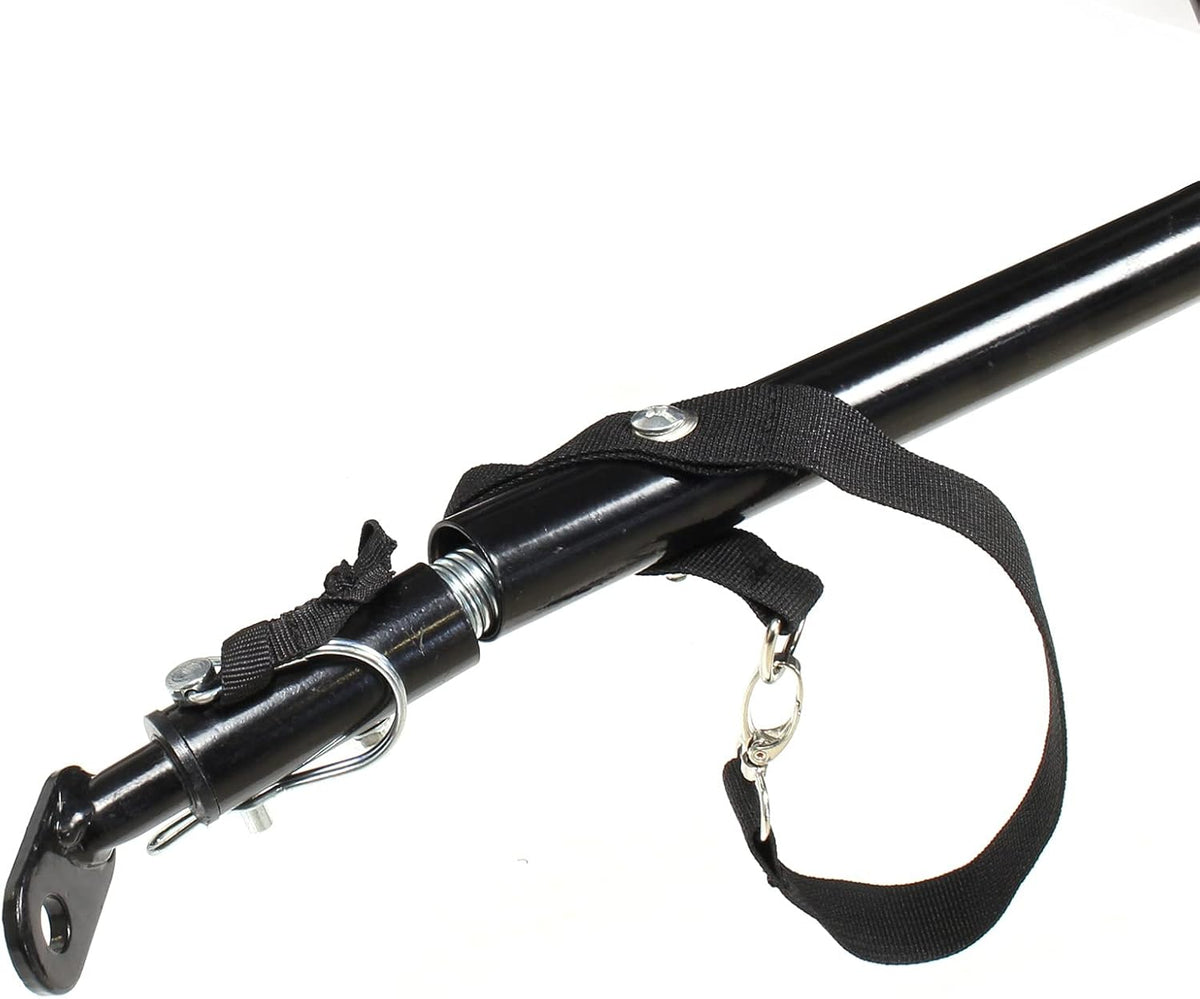Wiltec fietsaanhanger tot 65kg, aanhangwagen 139 x 88 x 60 cm met wielbescherming, transportkar met inklapbare trekhaak en snelkoppeling