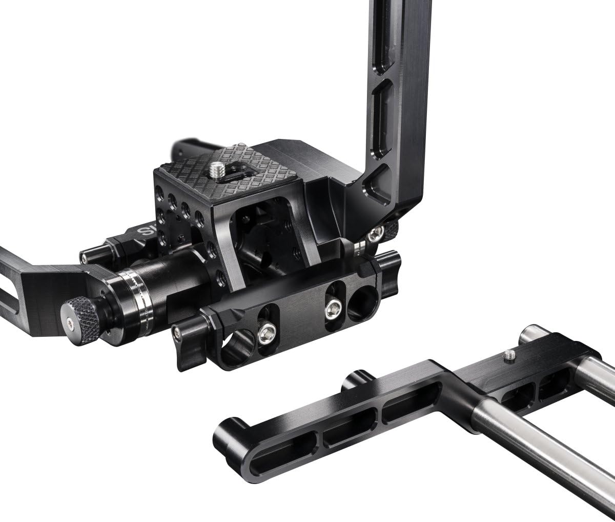 Walimex Pro mutabilis actieset video rig incl. schoudersteun, bovenhandgreep en basiseenheid