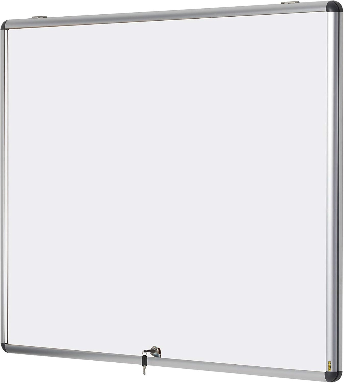 Bi-Office VT350109150 Enclore magnetische vitrine met scharnieren, plafond, 874x603 mm