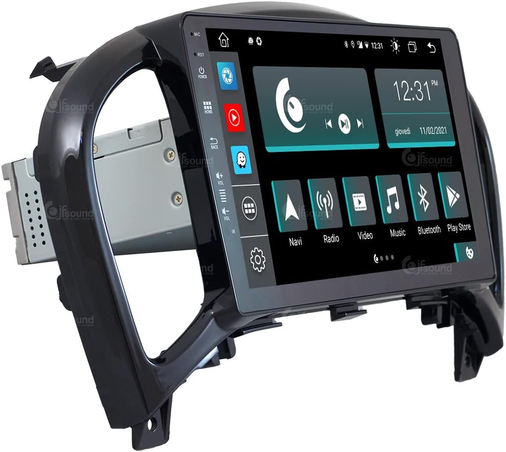 Autoradio Nissan Juke – Navigatiesysteem – Multimedia Speler – Touchscreen – Auto Stereo – Android 9 Inch – Octacore Processor – Bluetooth WiFi USB DAB+