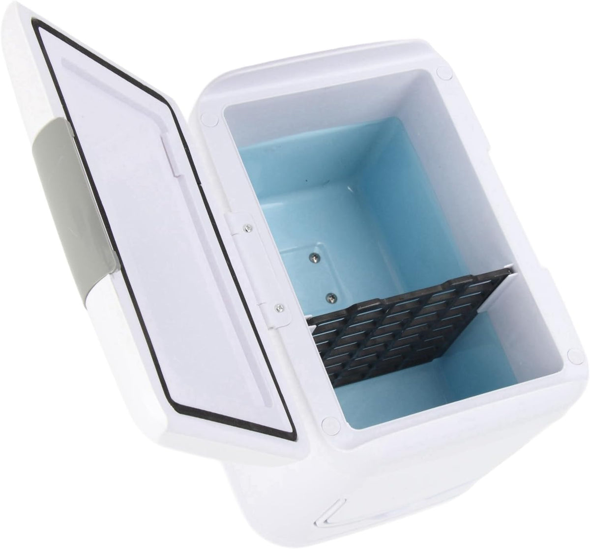 KENANLAN Koelkast, 50 W, mini, campingkoelkast, DC18 V, koelkast op zonne-energie met batterijbox, draagbaar, outdoor