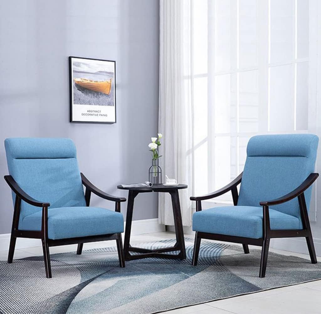 Armchair Chair,Armchairs Wooden Comfortable Chair Lounge Furniture Vanity Dressing Table Chairs For Bedroom Desk