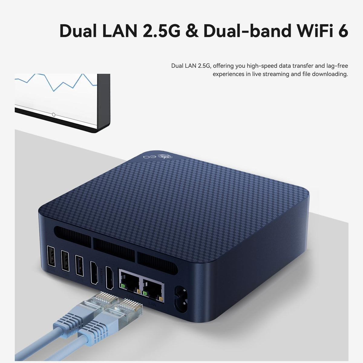 Mini PC – Mini Computer – Desktop PC – Compacte PC – Kleine PC – Intel N150 13e Generatie – 16 GB RAM & 500 GB SSD – 4K Dual HDMI & Dual 2.5G LAN