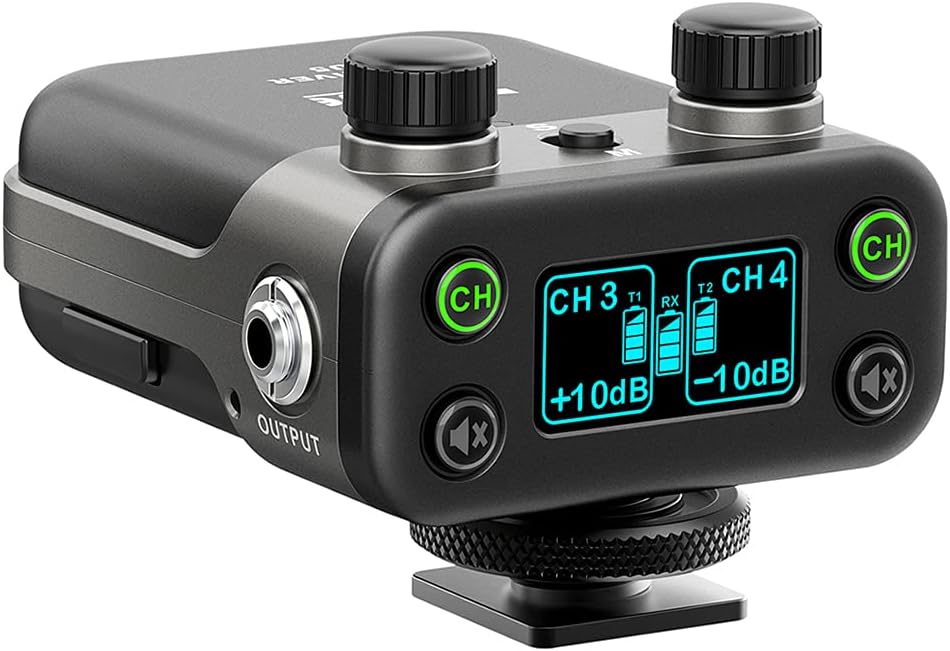 XVIVE - U5 LAVALIER - Digitaal draadloos systeem voor DSLR- of Broadcast-camera
