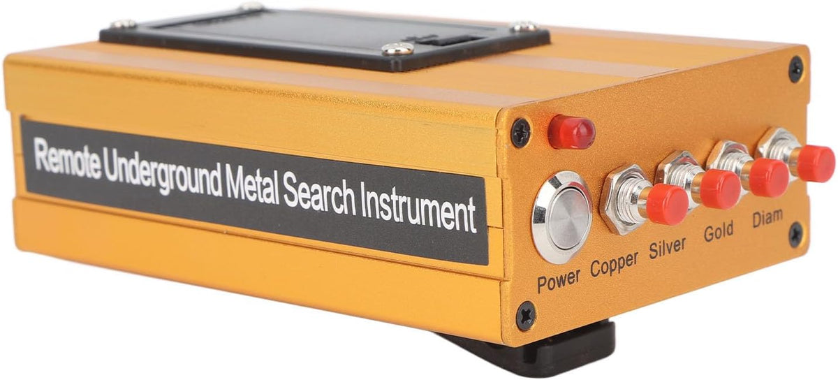 Metal Detector Pinpointer, 30m Diepte 1200m Bereik Gouddetector 6 Antenne Nauwkeurige Finding Microcomputer Control Metal Finder voor Verschillende Terrein