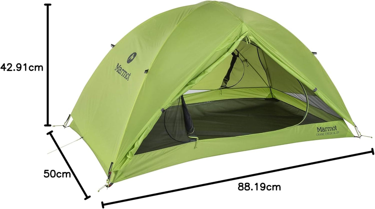 MARMOT Crane Creek 2-persoons & 3-persoons backpack- en kampeertent
