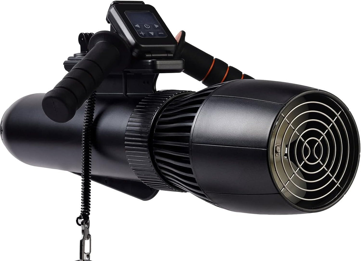 Onderwaterscooter met 30 m waterdichte tas, 500 W RC Sup Motor 10-Speed Switch, 40M Diepte Zwembad Zee Scooter voor Jet Surfboard,