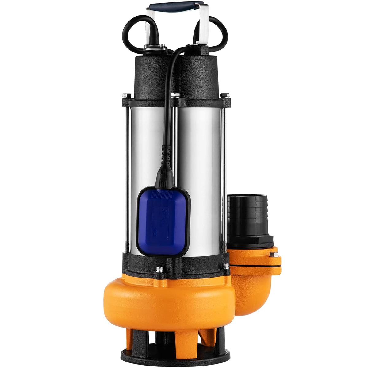 VEVOR Loaded Water Lift Pump, 2200 W, Drain Pump for Charged Water, 1000 L/Min, Vacuum Pump, Swimming Pool, Basement, Septic Tank, Submersible Pump, Submersible Pump, for Pumping Dirty Water, Waste - QUORE