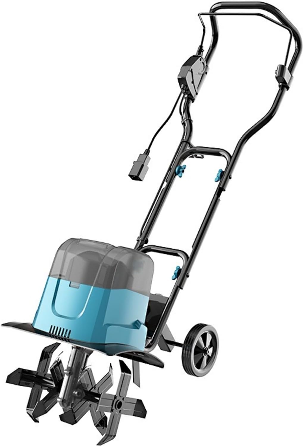 Accu tuinfrees voor Makita 18V accu, elektrische tuinfrees motorhak 36 cm werkbreedte 18 cm werkdiepte, 1600 W borstelloze motor (zonder accu)